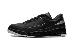 Jordan 2/3 "Black Metallic Silver"