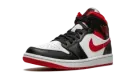 Air Jordan 1 Mid "Metallic Red" 554724 122