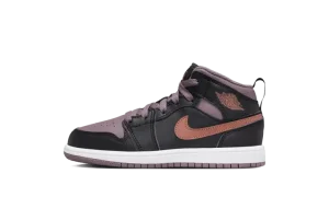 Air Jordan Retro 1 Mid SE PS "Black Sky J Mauve"