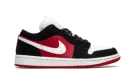 AIR JORDAN 1 LO WMNS "Black / White / Gym Red"