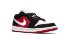 AIR JORDAN 1 LO WMNS "Black / White / Gym Red"