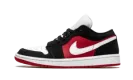 AIR JORDAN 1 LO WMNS "Black / White / Gym Red"