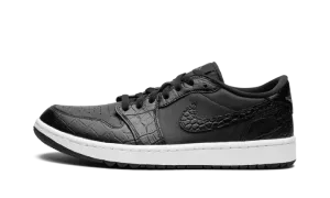 Air Jordan 1 Golf Low "Black Croc" DD9315 003
