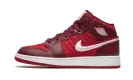 Air Jordan 1 Mid SE GS "Red Quilt" AV5174 600