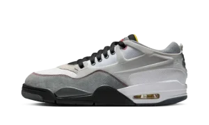 Jordan 4 RM Premium "White Black Smoke Grey Fire Red"