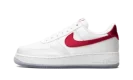 AIR FORCE 1 LO '07 WMNS "Satin White Varsity Red"