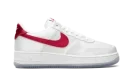 AIR FORCE 1 LO '07 WMNS "Satin White Varsity Red"