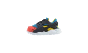 Huarache Run Now Toddlers Style "Bright Crimson/Obsidian"