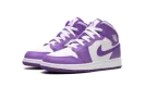 AIR JORDAN 1 MID GS "White / Purple Venom"