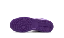 AIR JORDAN 1 MID GS "White / Purple Venom"
