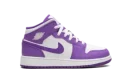AIR JORDAN 1 MID GS "White / Purple Venom"