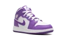 AIR JORDAN 1 MID GS "White / Purple Venom"