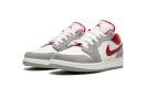 Air Jordan 1 Low SE GS "Smoke Grey Gym Red"