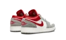 Air Jordan 1 Low SE GS "Smoke Grey Gym Red"