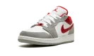 Air Jordan 1 Low SE GS "Smoke Grey Gym Red"