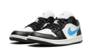 AIR JORDAN 1 LOW WMNS "Black / University Blue" DC0774 041