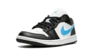 AIR JORDAN 1 LOW WMNS "Black / University Blue" DC0774 041