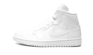 AIR JORDAN 1 MID WMNS "Triple White"