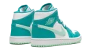 AIR JORDAN 1 MID WMNS "Washed Teal"