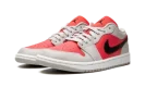 AIR JORDAN 1 LO WMNS "Light Iron Ore / Siren Red"