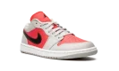 AIR JORDAN 1 LO WMNS "Light Iron Ore / Siren Red"