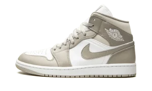 Air Jordan 1 Mid "Linen / College Grey"