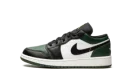 Air Jordan 1 Low GS "Green Toe"