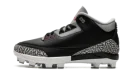 Air Jordan 3 Cleats "Black Cement"
