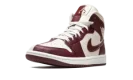 AIR JORDAN 1 WMNS "Split Cherrywood Red"