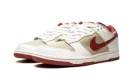 DUNK LO PRO MNS WMNS "Light Stone Varsity Red"
