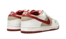 DUNK LO PRO MNS WMNS "Light Stone Varsity Red"