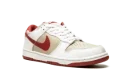 DUNK LO PRO MNS WMNS "Light Stone Varsity Red"