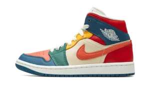 AIR JORDAN 1 MID SE WMNS "Multi-Color"