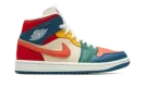 AIR JORDAN 1 MID SE WMNS "Multi-Color"