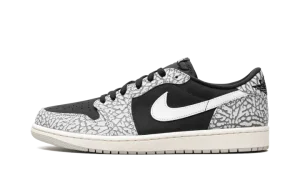 Air Jordan 1 Low "Black Elephant"