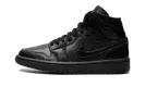 AIR JORDAN 1 MID WMNS "Black Snakeskin" BQ6472 010