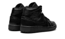 AIR JORDAN 1 MID WMNS "Black Snakeskin" BQ6472 010