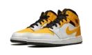 Jordan 1 Mid GS "White / University Gold"