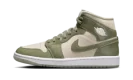 Jordan 1 Mid SE WMNS "Sea Glass Oil Green"