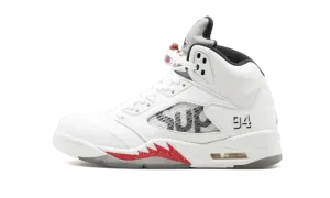 Air Jordan 5 Retro Supreme "Supreme" 824371 101