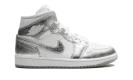 Air Jordan 1 Mid SE WMNS "Metallic Silver"