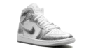 Air Jordan 1 Mid SE WMNS "Metallic Silver"