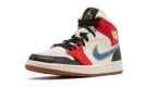 AIR JORDAN 1 MID SE WMNS "Let(Her)Man" DC1426 100