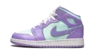 Air Jordan 1 Mid GS "Purple Pulse / Arctic Punch" 554725 500