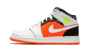 Air Jordan 1 Mid GS "Notebook" 554725 870