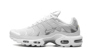AIR MAX PLUS WMNS "White / Metallic Silver"