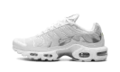 AIR MAX PLUS WMNS "White / Metallic Silver"