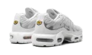 AIR MAX PLUS WMNS "White / Metallic Silver"
