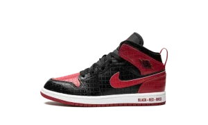 Jordan 1 Mid PS "Bred Text"