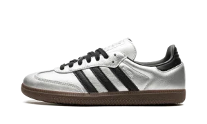 Samba OG WMNS "Silver Metallic Black Gum"